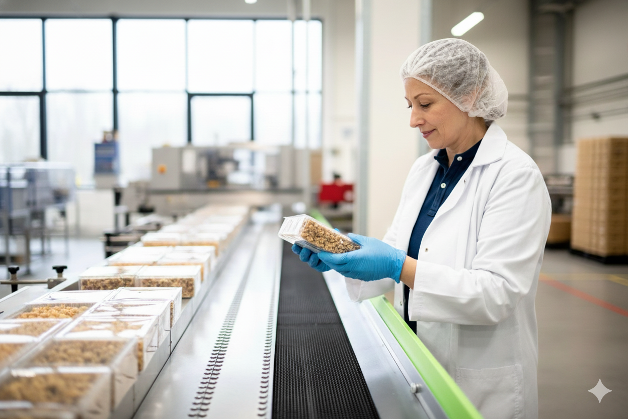 Packaging de alimentos y frutas